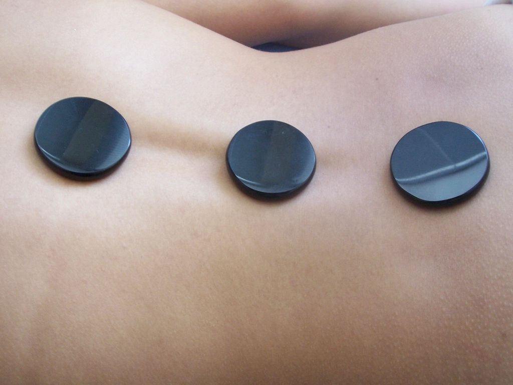 A spa treatment room prepared for a guest